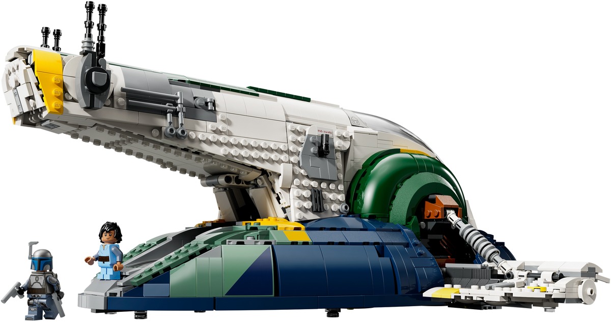 Звездолет Джанго Фетта класса Огненный спрей Star Wars Конструктор совместим с LEGO 75409
