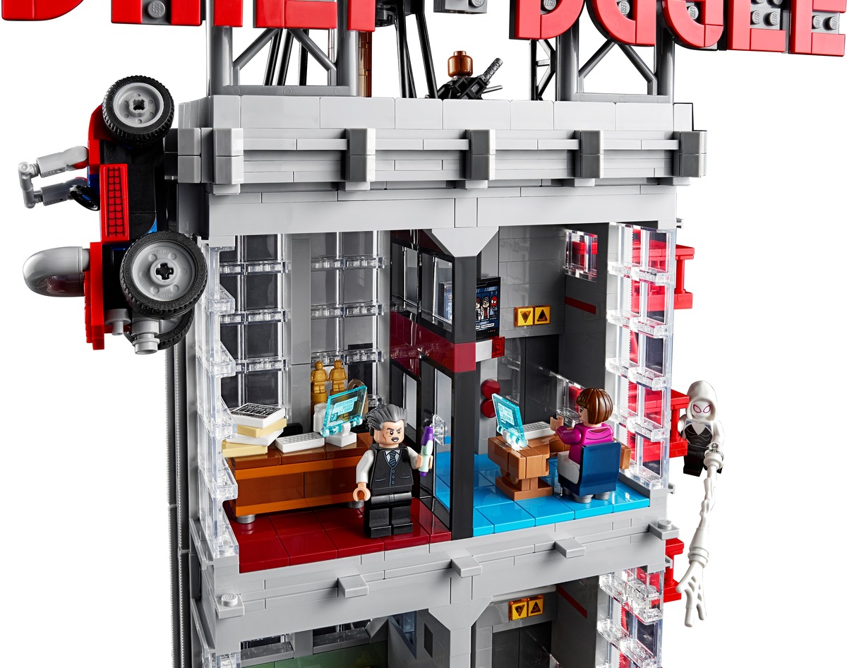 Редакция Дейли Бьюгл Marvel Конструктор совместим с LEGO 76178