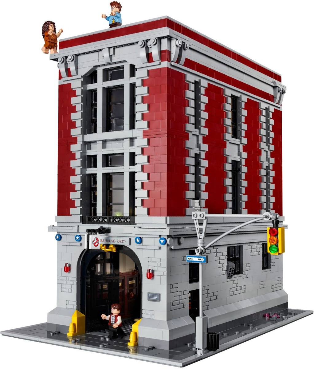 Штаб-квартира охотников за привидениями Конструктор совместим с LEGO 75827