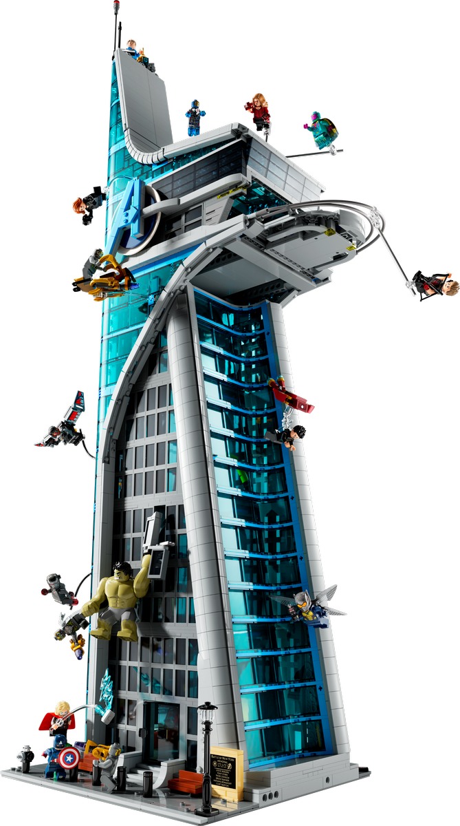 Башня Мстителей Marvel Конструктор совместим с LEGO 76269