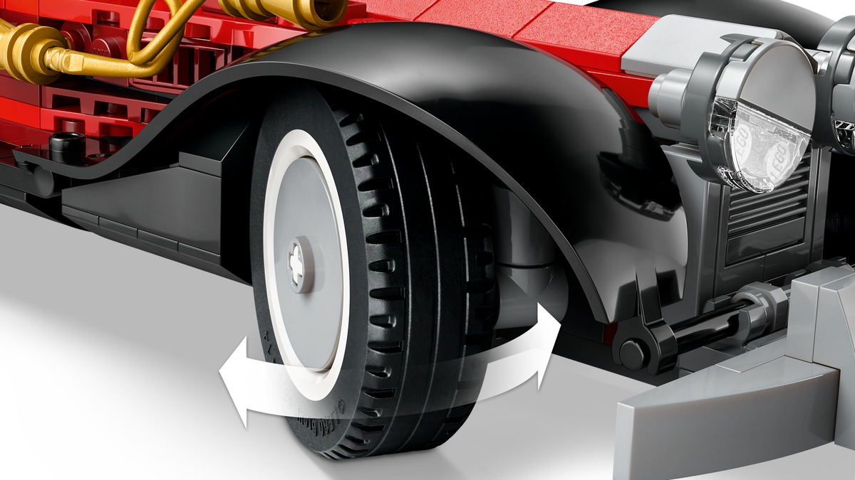 Конструктор Disney Машина Круэллы Де Виль совместим с LEGO 43277