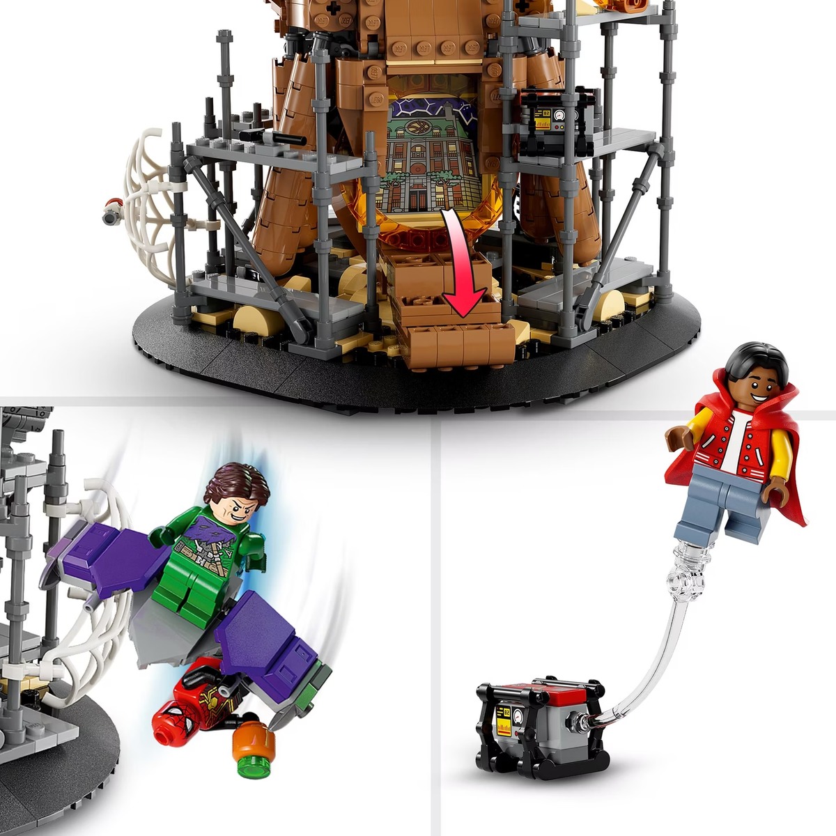 Marvel Финальная битва Человека-паука Конструктор совместим с LEGO 76261