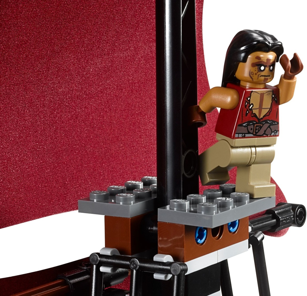 Конструктор Месть королевы Анны Пираты Карибского моря Disney совместим с LEGO 4195