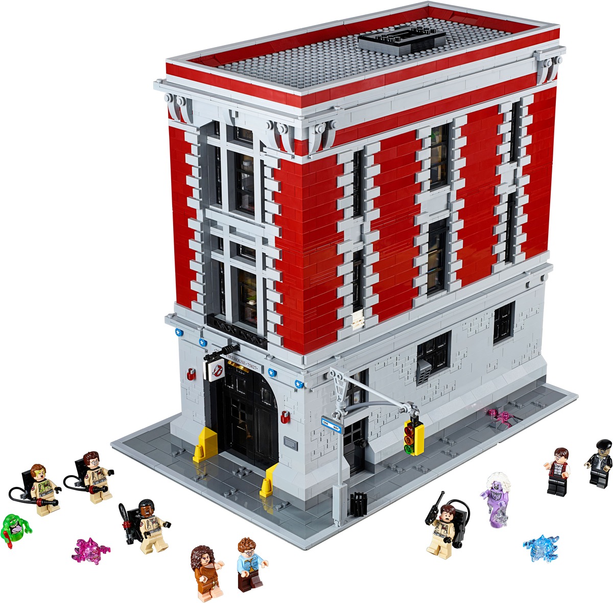 Штаб-квартира охотников за привидениями Конструктор совместим с LEGO 75827