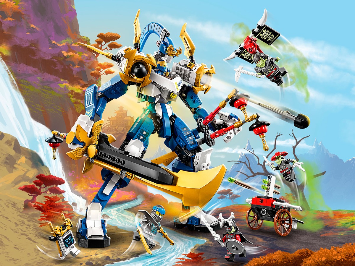 Механический титан Джея Ninjago Конструктор совместим с LEGO 71785