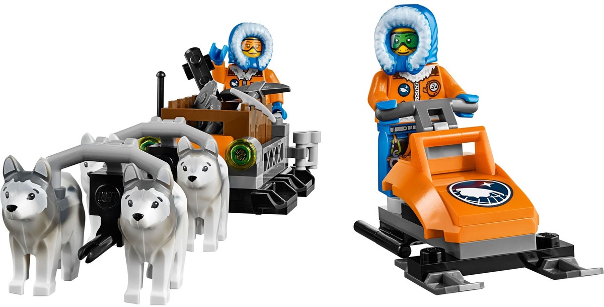 Арктический ледокол Конструктор City совместим с LEGO 60062