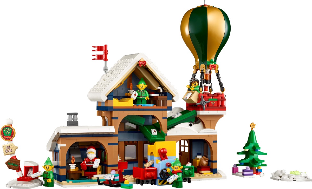 Почта Санты Конструктор совместим с LEGO 10339