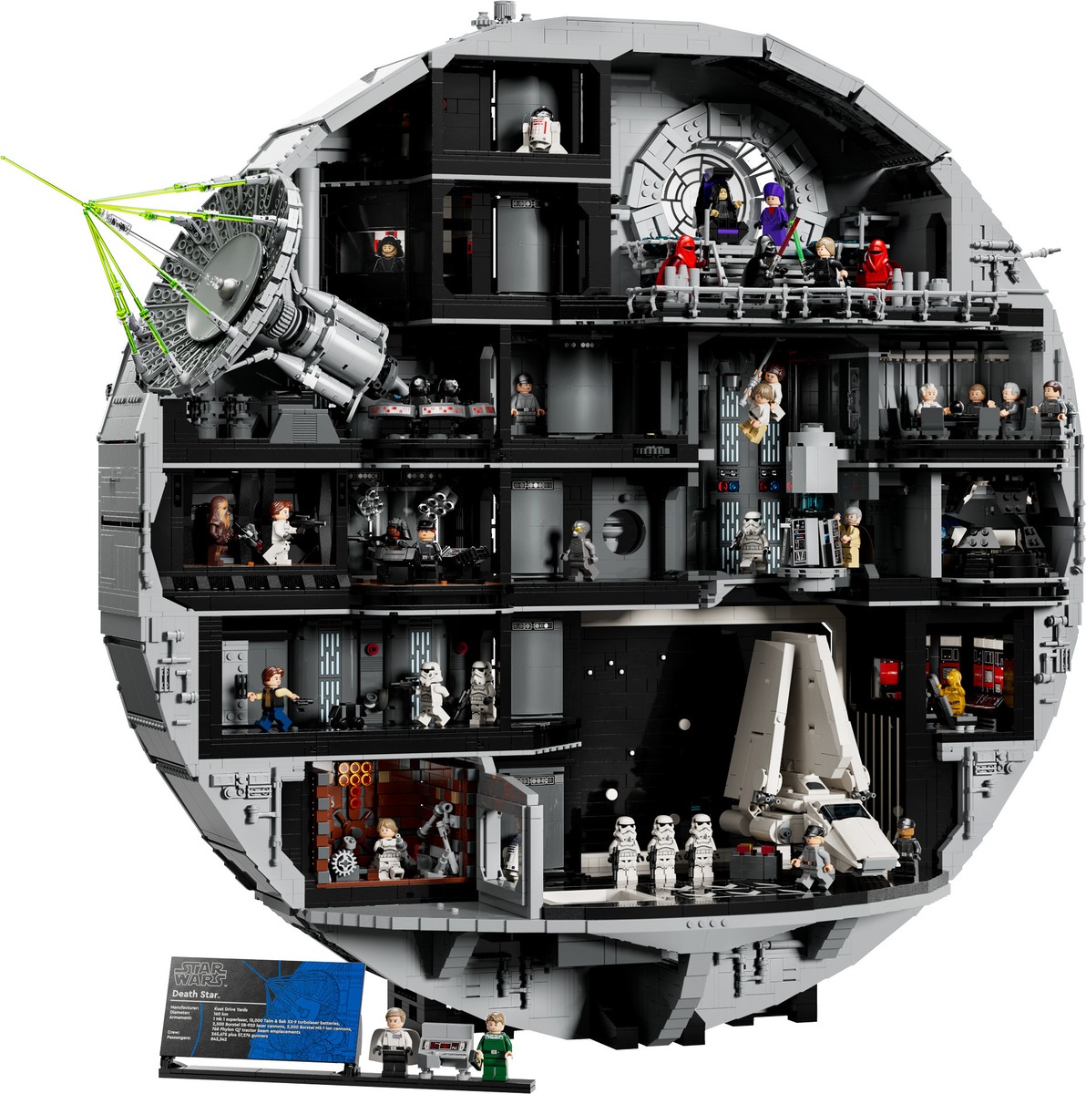 Звезда Смерти Star Wars Конструктор совместим с LEGO 75419