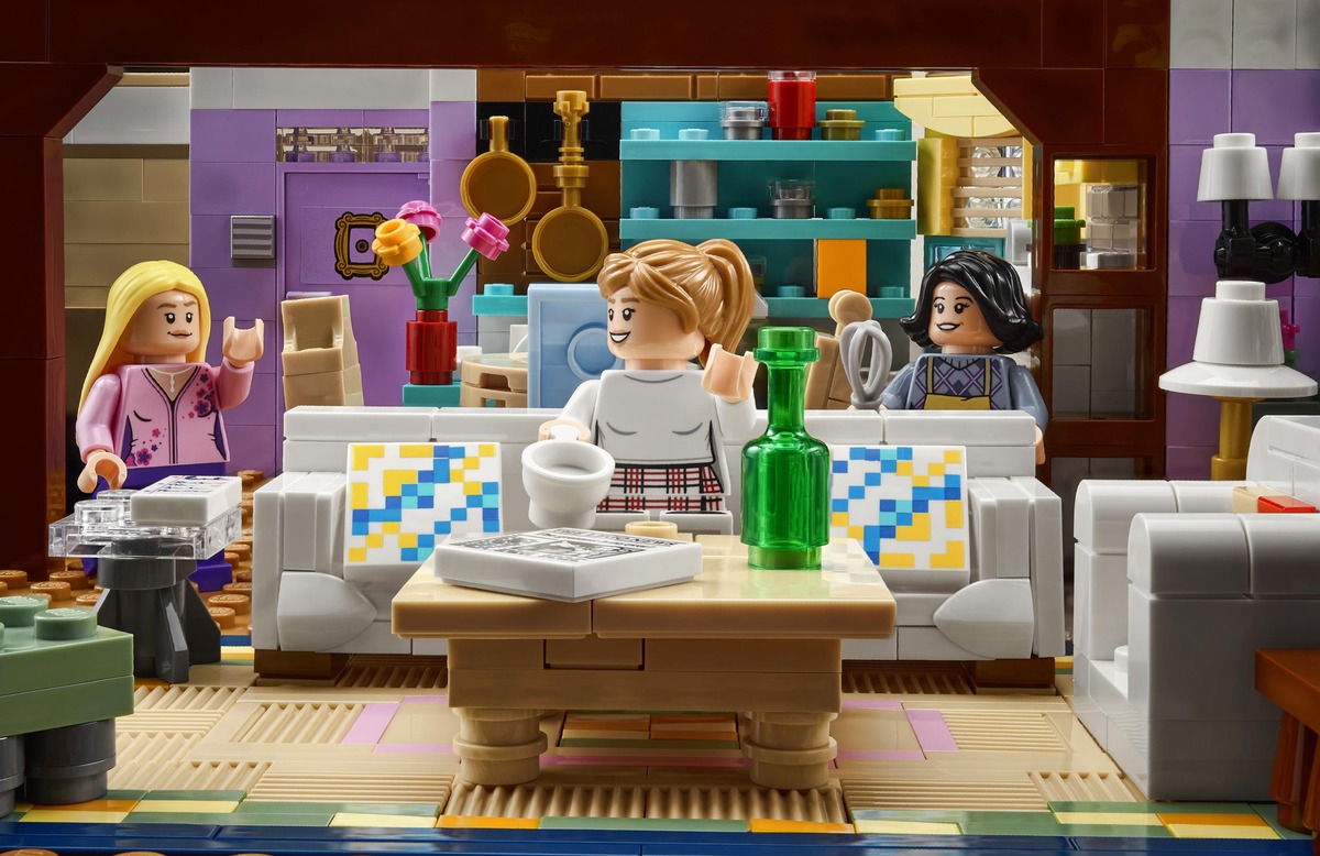 Конструктор Квартиры героев сериала Друзья совместим с LEGO 10292