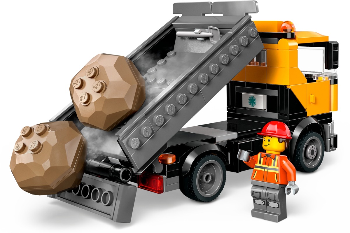 Конструктор City Тяжелый эвакуатор с краном совместим с LEGO 60467