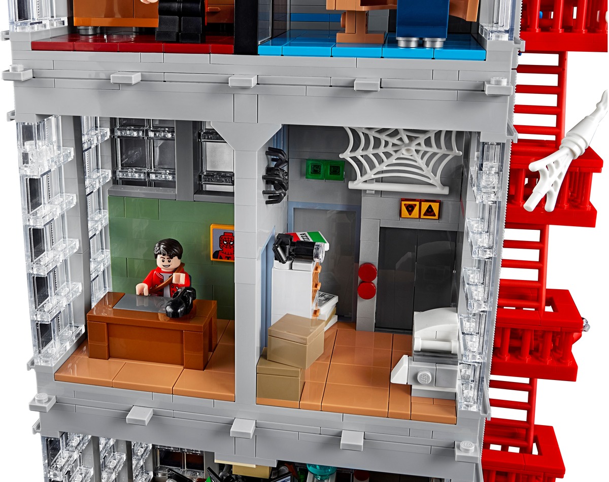 Редакция Дейли Бьюгл Marvel Конструктор совместим с LEGO 76178