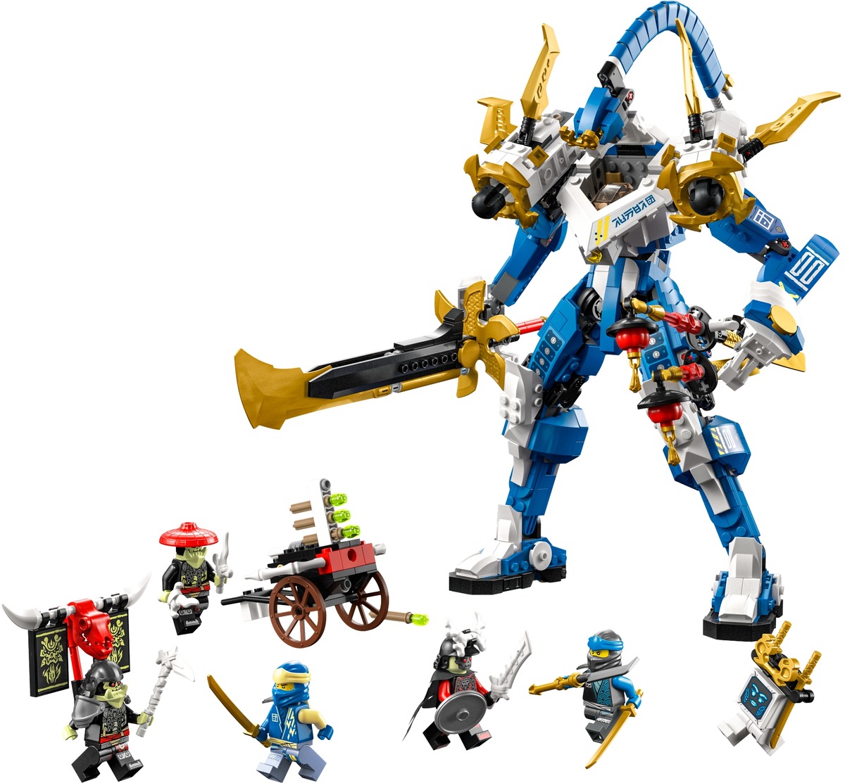 Механический титан Джея Ninjago Конструктор совместим с LEGO 71785