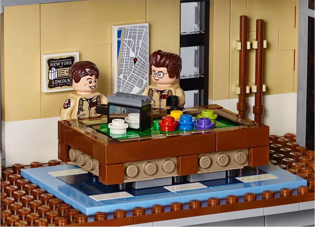 Штаб-квартира охотников за привидениями Конструктор совместим с LEGO 75827