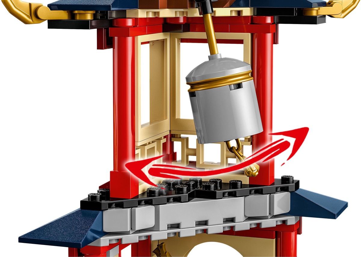 Конструктор Ninjago Храм энергетических ядер Дракона совместим с LEGO 71795