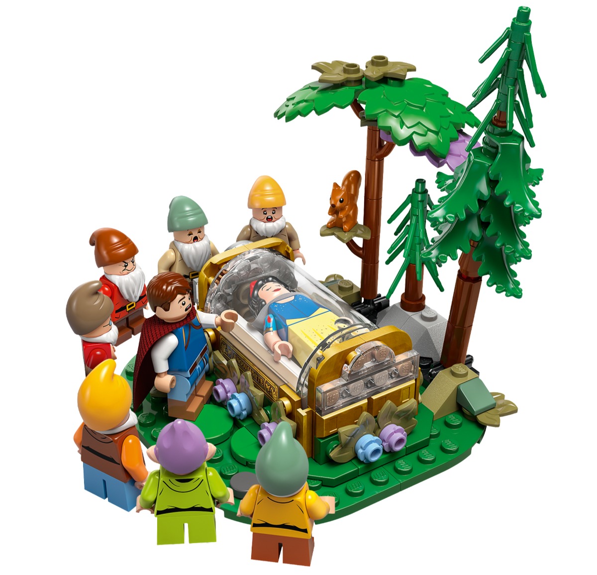 Домик Белоснежки и семи гномов Disney Конструктор совместим с LEGO 43242